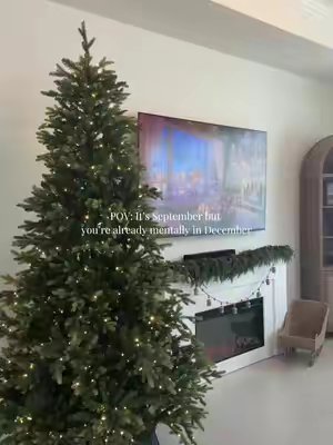TikTok post by @nicoleguitiann for Shareconn. Caption reads: [...] ❤️ This twinkling Christmas tree from....