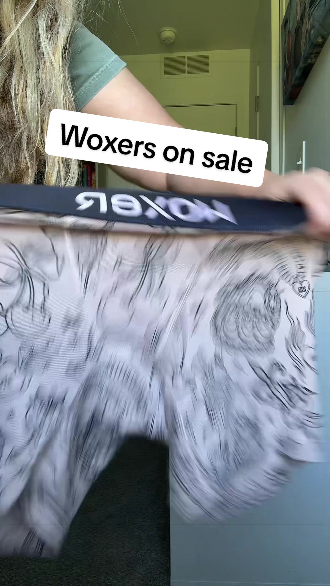 TikTok post by @hailstorm711 for Woxer. Caption reads: Woxers sale is so good right now [...].
