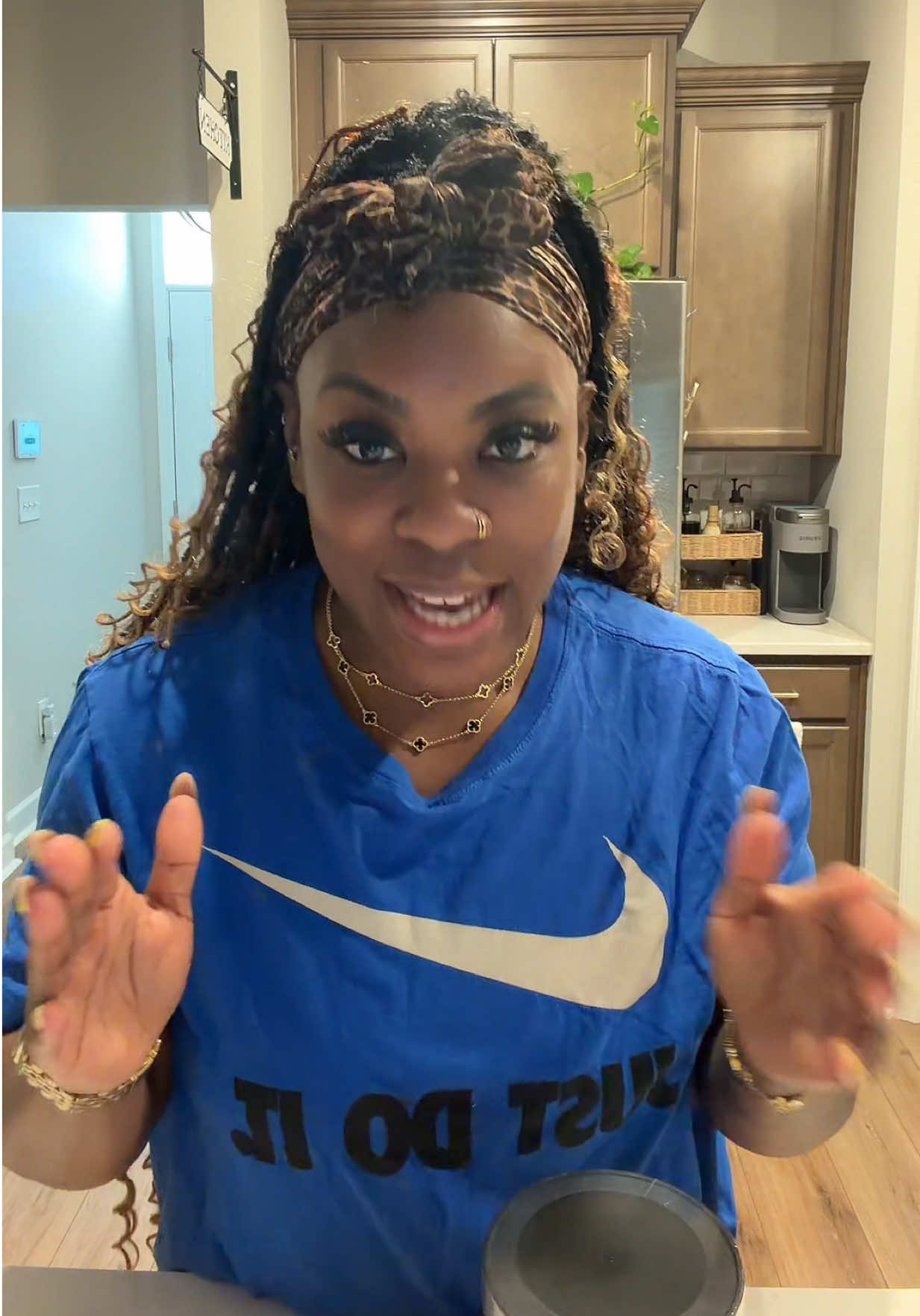 TikTok post by @sonoviataughtme for Black Girl Vitamins. Caption reads: My post workout go to!!!?? @OfficialBGV....