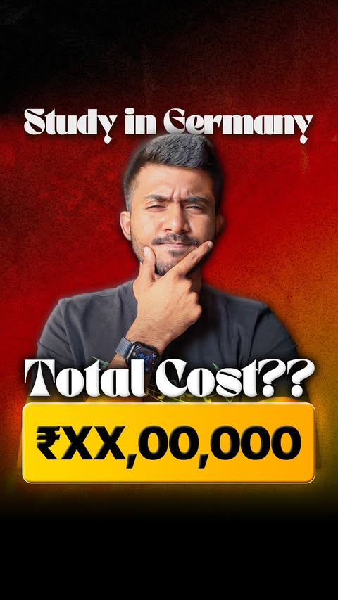 Instagram post by @bharatingermany for Expatrio. Caption reads: [...] LINK 🔗  Open your Blocked Account with....