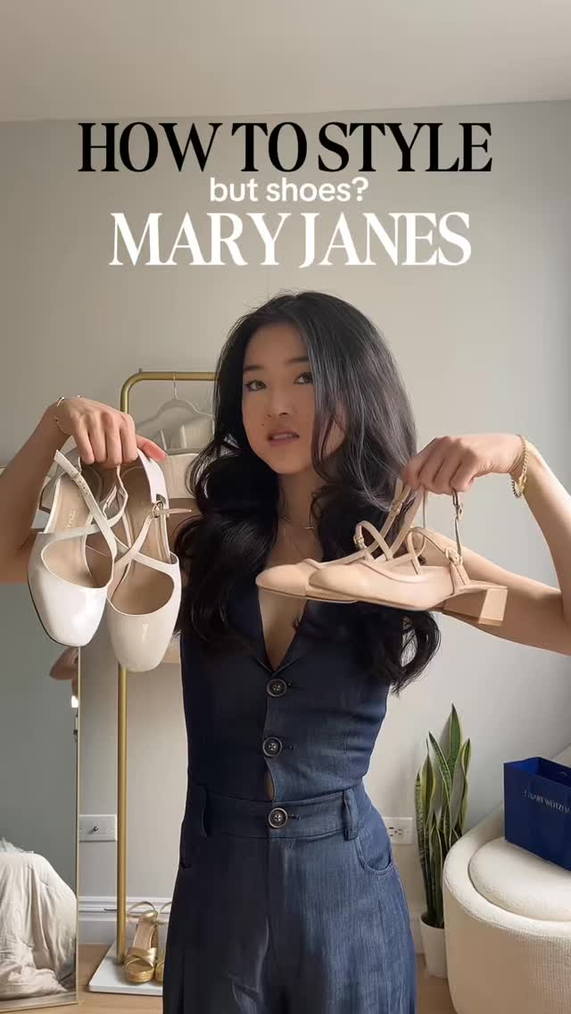 Instagram post by @juliiannalee for STUART WEITZMAN. Caption reads: VOTE: which look is your favorite? ✨💛....