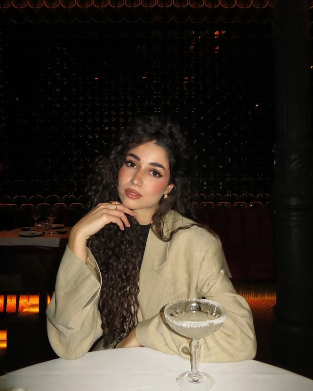 Instagram post by @alejandrdiazz for PINKO. Caption reads: let the night begin 🍸

Blazer @pinkoofficial x....