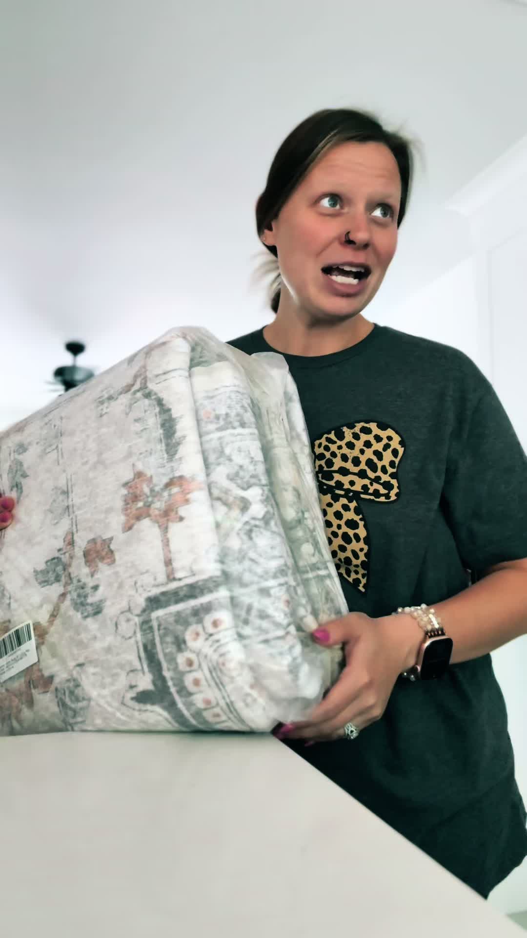 TikTok post by @caileysims for Genimo. Caption reads: @GENIMO can’t wait to set up in the new house!!....