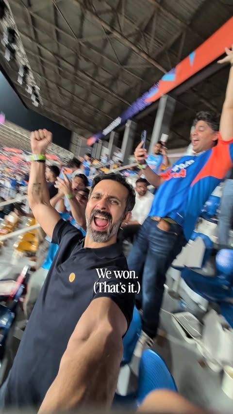 Instagram post by @varunduggi for Marriott Bonvoy. Caption reads: [...] post. #T20CreatorClub #T20WorldCup....