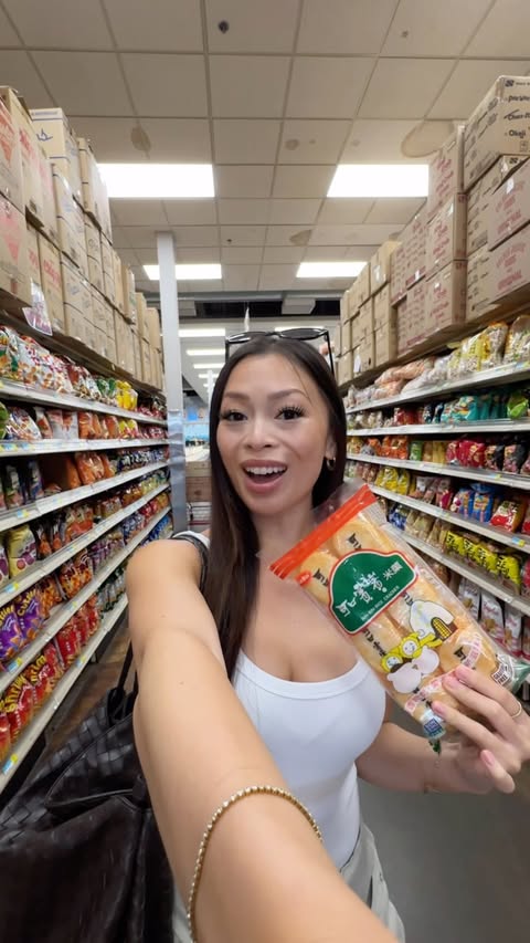 Instagram post by @houston_trending_feed for The Houstonian. Caption reads: part 1 of showing you all my Houston Chinatown....