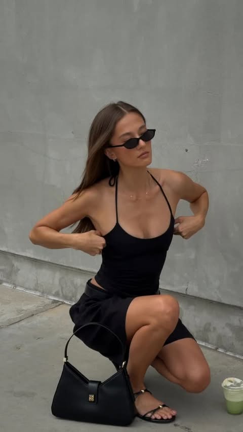 Instagram post by @summermarshall for Nine West. Caption reads: the perfect sandals for spring @ninewest....