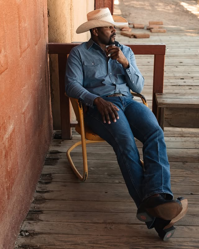 Instagram post by @longbeach_cowboy for Hyer Boots. Caption reads: [...] that I’m officially partnering with....