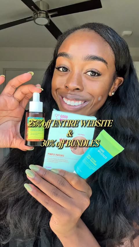 Instagram post by @ericaogwumike for Good Molecules. Caption reads: it’s time to FOCUS and STOCK up! 💛

my top 3....