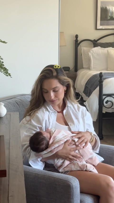 Instagram post by @taylorgrace for Peloton. Caption reads: [...] long before delivery. Thankful for....