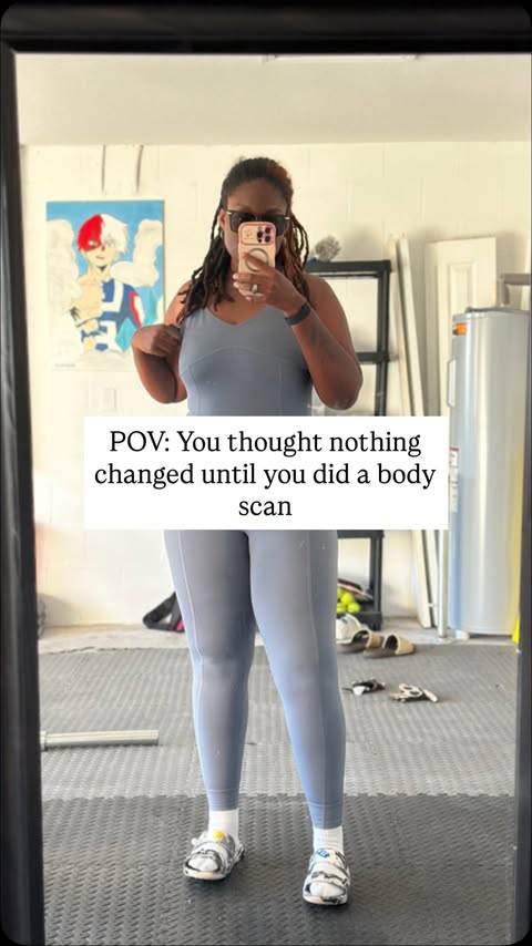 Instagram post by @itsakimamcduffie for ZOZOFIT. Caption reads: [...] not guess it. 🔗 you can download @myzozofit....