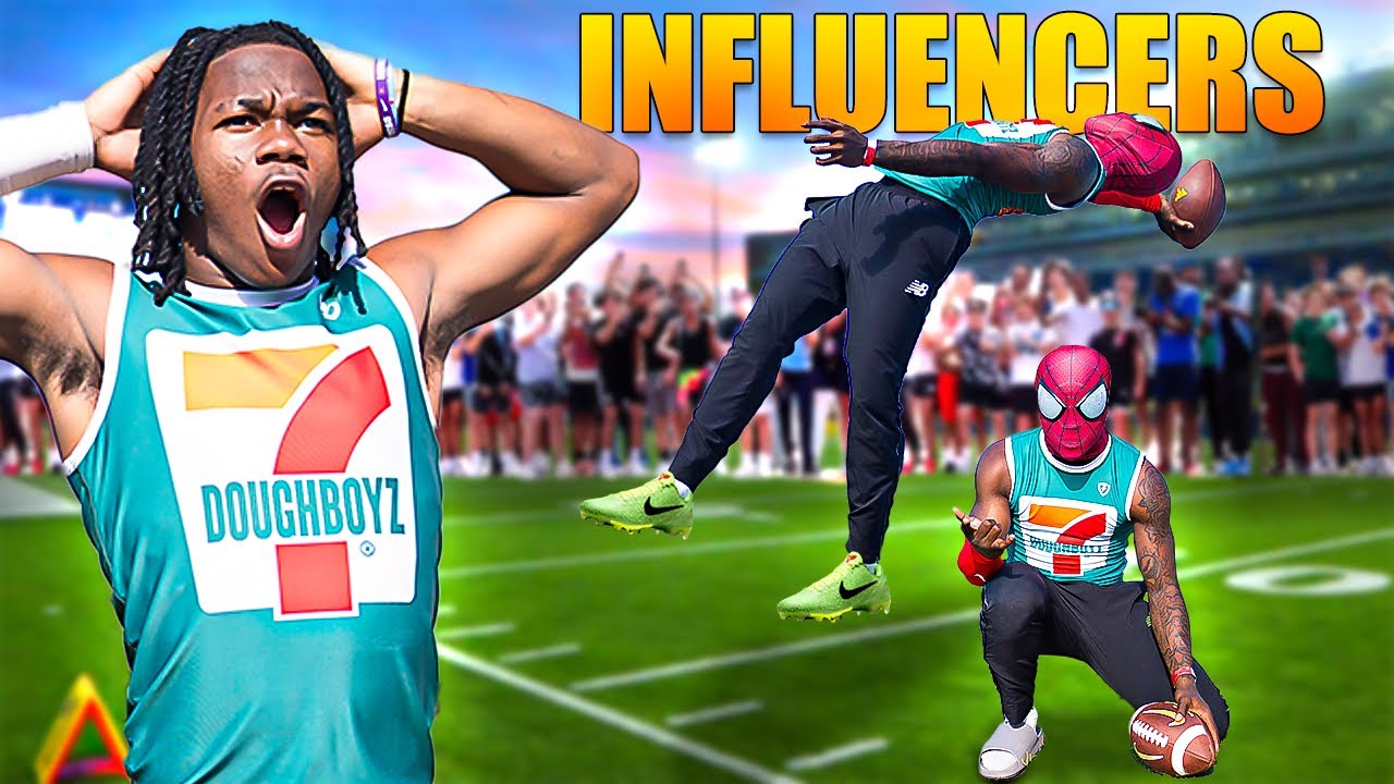 YouTube post by @Jonquall for SHOC. Caption reads: BADKIDAARON & SPIDERMAN JOIN DOUGHBOYZ (WE GOT....