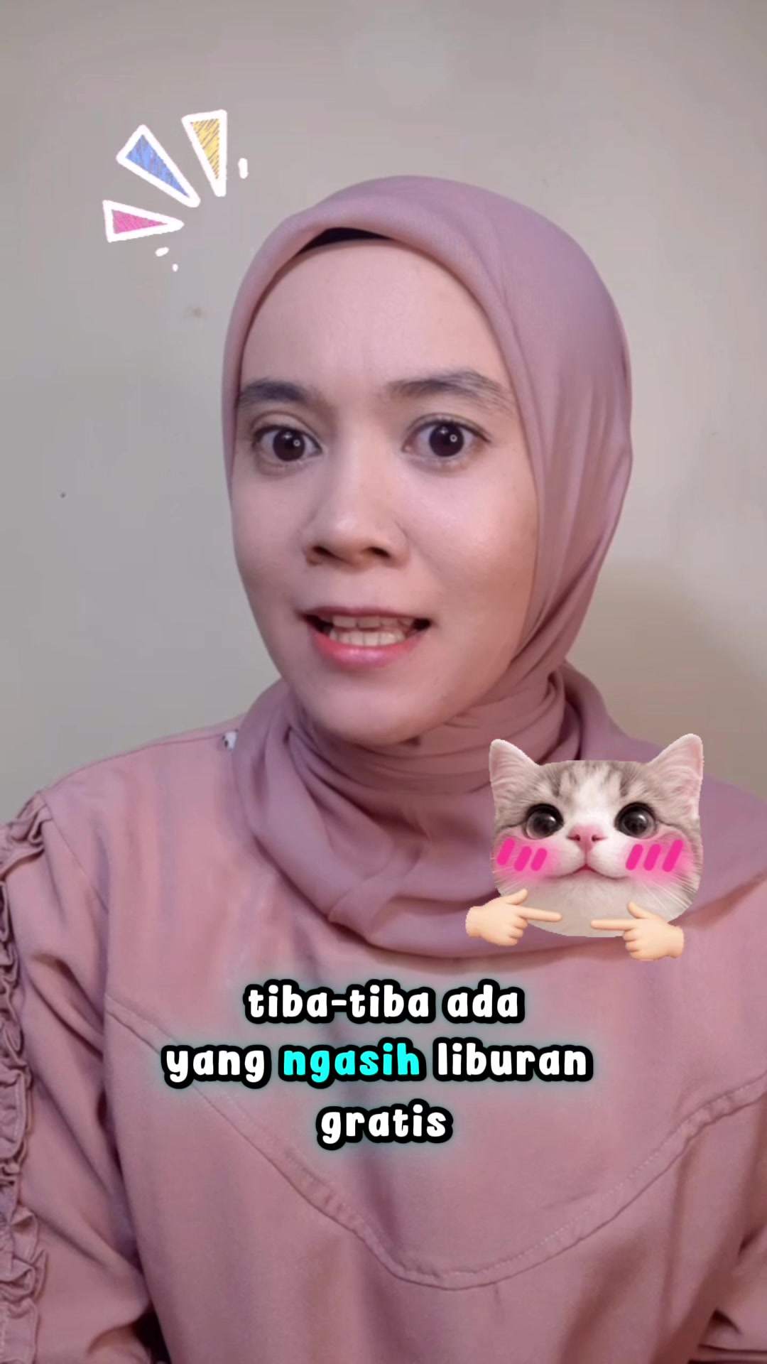 TikTok post by @keykanyamey for Coolvita. Caption reads: [...] mau dapatin hadiah jutaan rupiah dari....