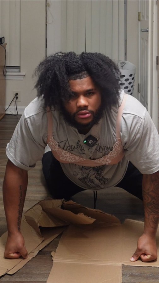 Instagram post by @hardbodiedd for Teveo. Caption reads: @teveo sent ya boy a CHANEL BAG😭
.
.
Black Friday....