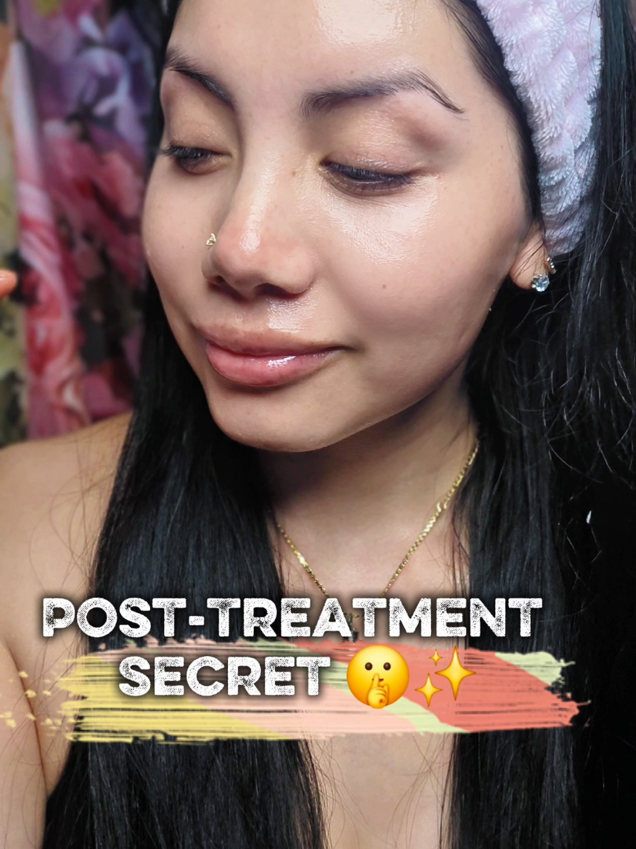TikTok post by an influencer for Centellian24. Caption reads: [...] for skin recovery. The Centellian24 PDRN....