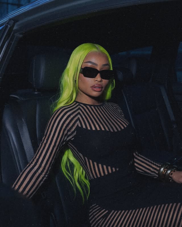 Instagram post by @blacchyna for Fashion Nova. Caption reads: Its rules to the game. The Bible, Sobriety, and....