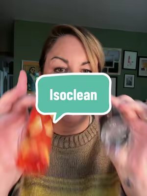 TikTok post by @noellemcaulif for ISOCLEAN Ireland. Caption reads: I know 🧦🧦🥴 but we need to get organised for it....