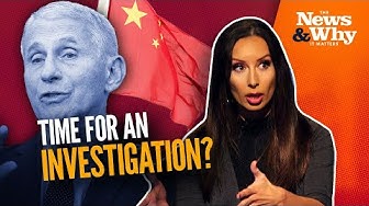 YouTube post by @BlazeTV for Healthycell. Caption reads: COVER-UP? Dr. Fauci DEFENDS Communist China on....