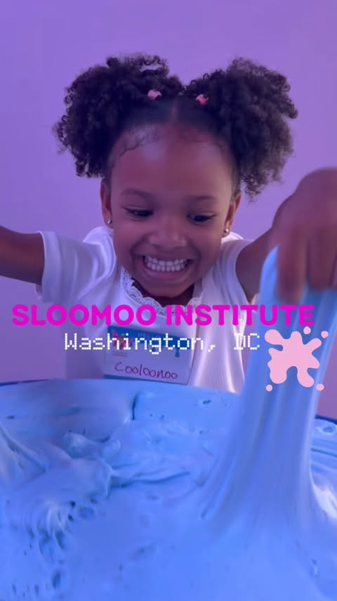 Instagram post by @celineidowu for Sloomoo Institute. Caption reads: [...] your sense of adventure because....