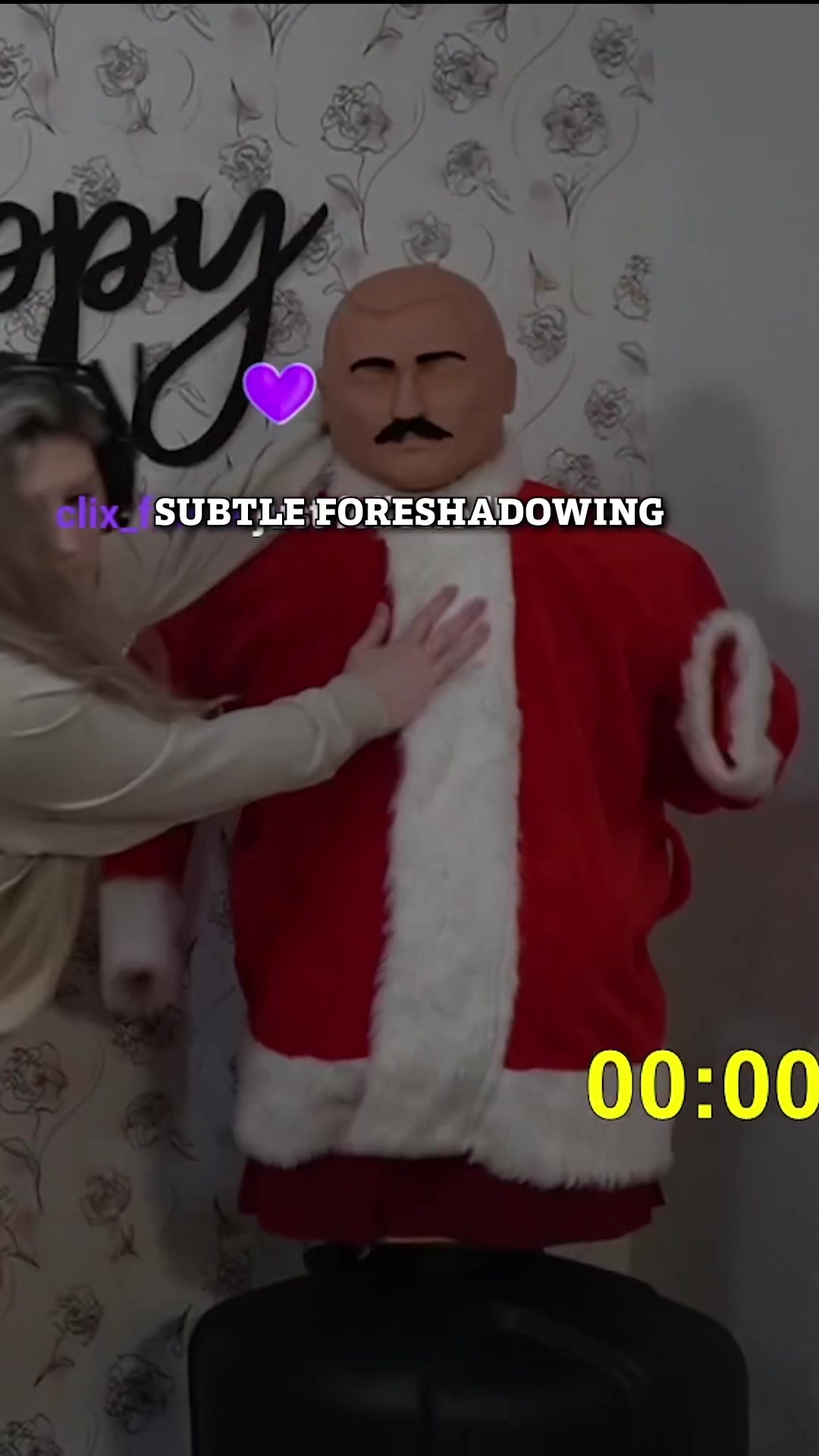 TikTok post by @happyhappygaltv for gonnaneedmilk. Caption reads: Subtle Foreshadowing! Milk to the Rescue! @Milk....