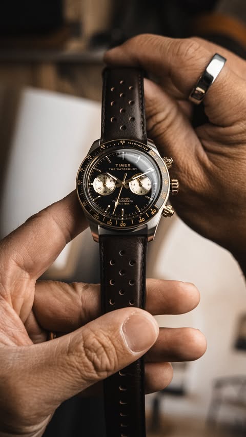 Instagram post by @watchstudies for Timex. Caption reads: [...] first watch. And if you agree, then the....