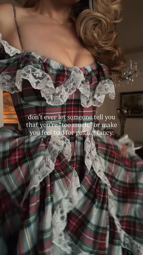 Instagram post by @thisfamilytree for Selkie. Caption reads: the magical dress is @selkie and my affiliate code....