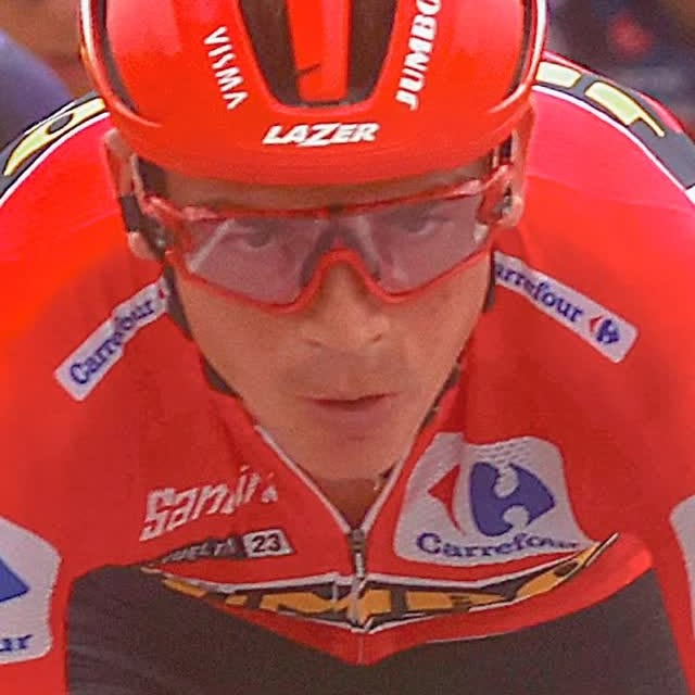 Instagram post by @teamvisma_leaseabike for Ketone-IQ. Caption reads: The Tour is approaching fast! @seppkuss looks back....