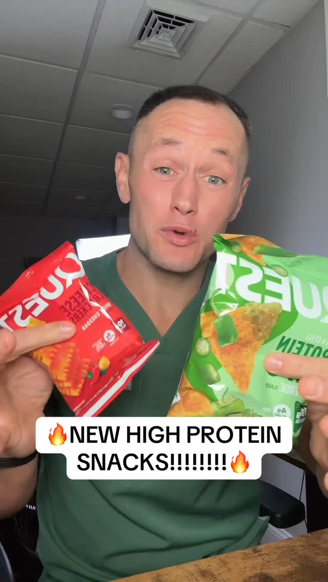 Instagram post by @dr.tommymartin for Quest Nutrition. Caption reads: Not sponsored but I mean quest if you want to…….....
