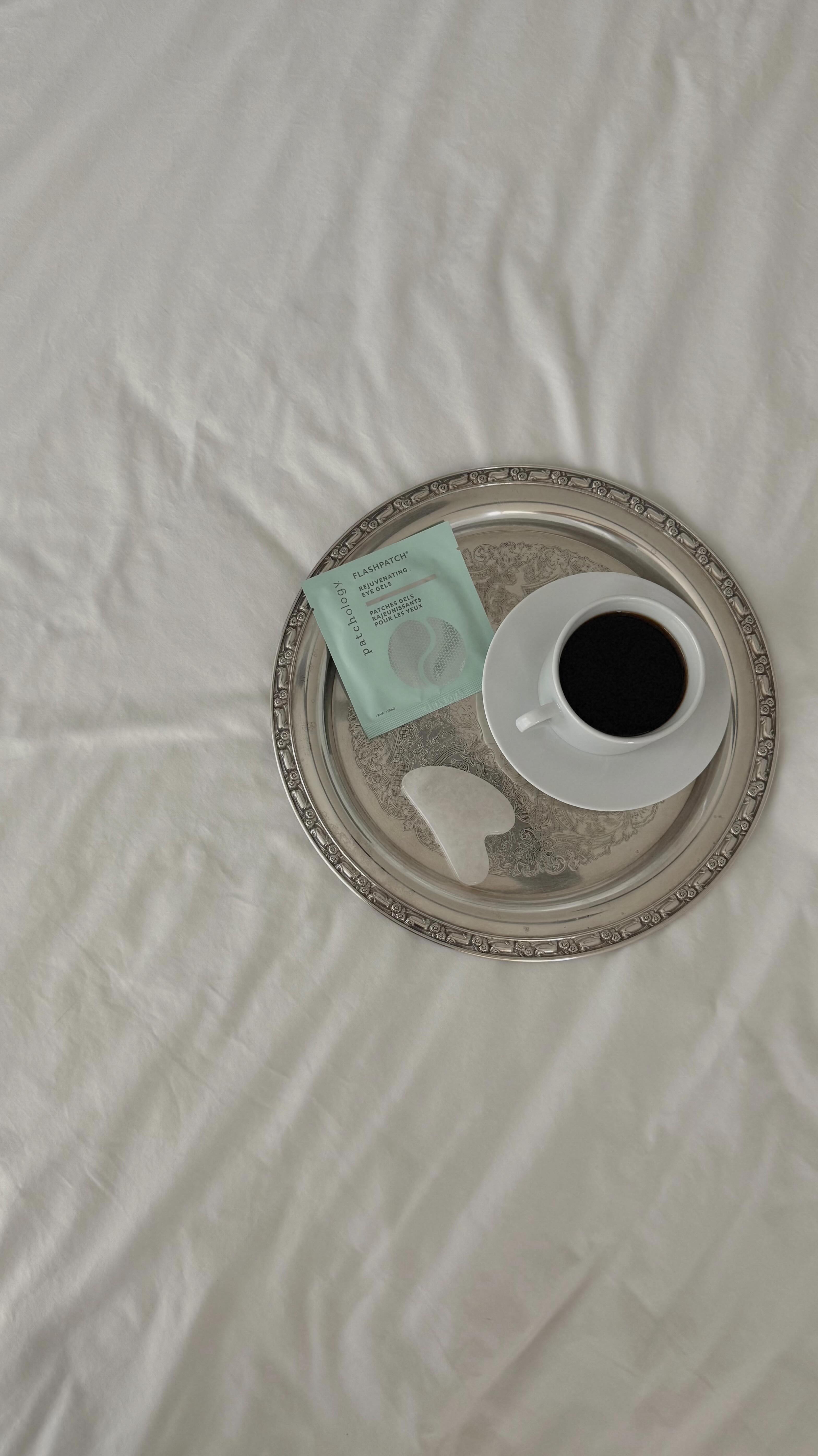 Instagram post by @xoalyynicole for Patchology. Caption reads: Upgrade your under-eye routine for....