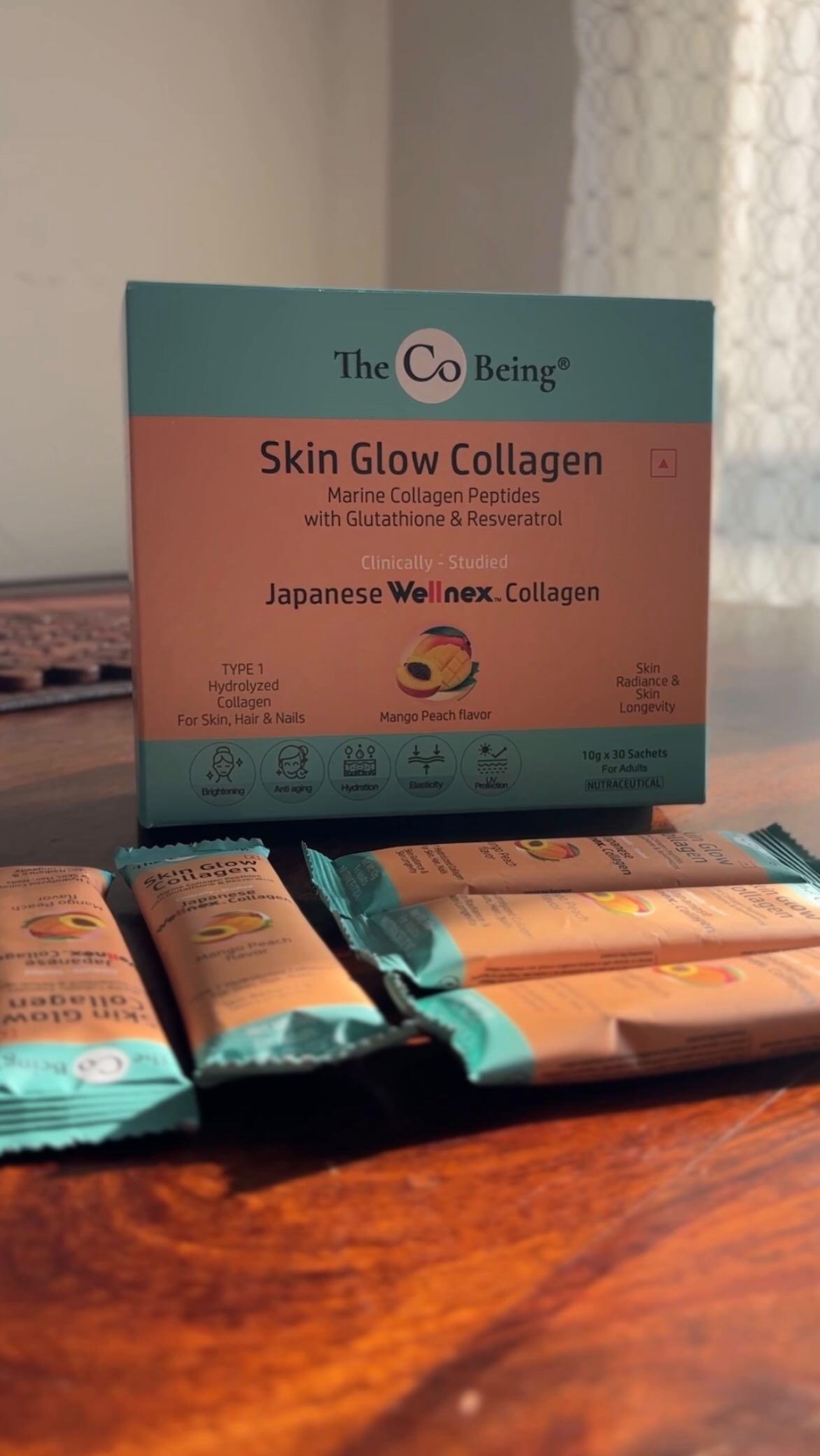 Instagram post by @highonpositivitea for The Co Being. Caption reads: From recent past I started to try The CoBeing’s....