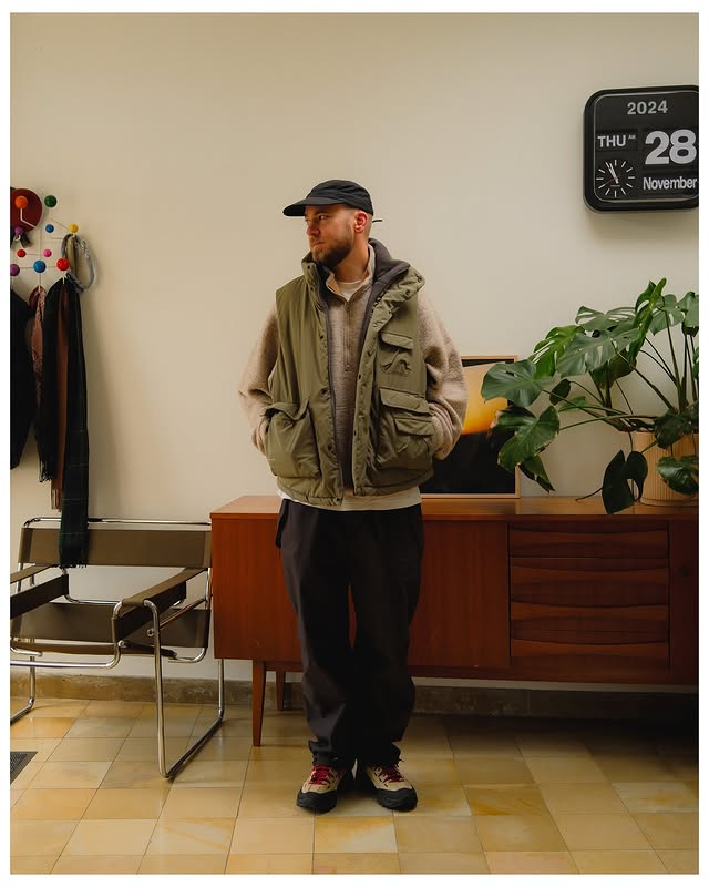 Instagram post by @smnstr_ for Snow Peak. Caption reads: Lately 📸 [anzeige|ad] #fujifilm #xpro3 #x100vi....