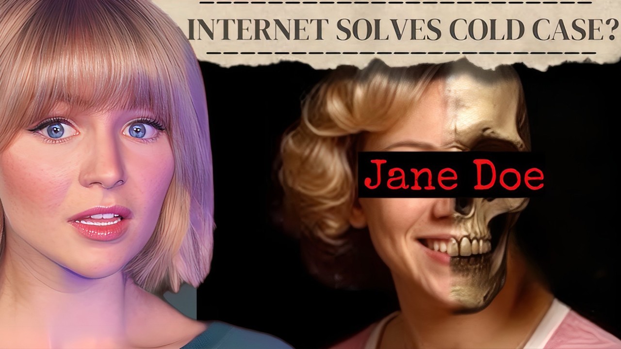 YouTube post by @kallmekris for Blissy. Caption reads: How The Internet Solved A 35 Year Old Cold Case.