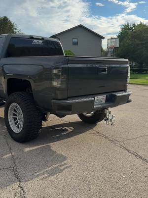 TikTok post by @erikobs for RHINO USA. Caption reads: [...] finally tow my trucks again with this @Rhino....