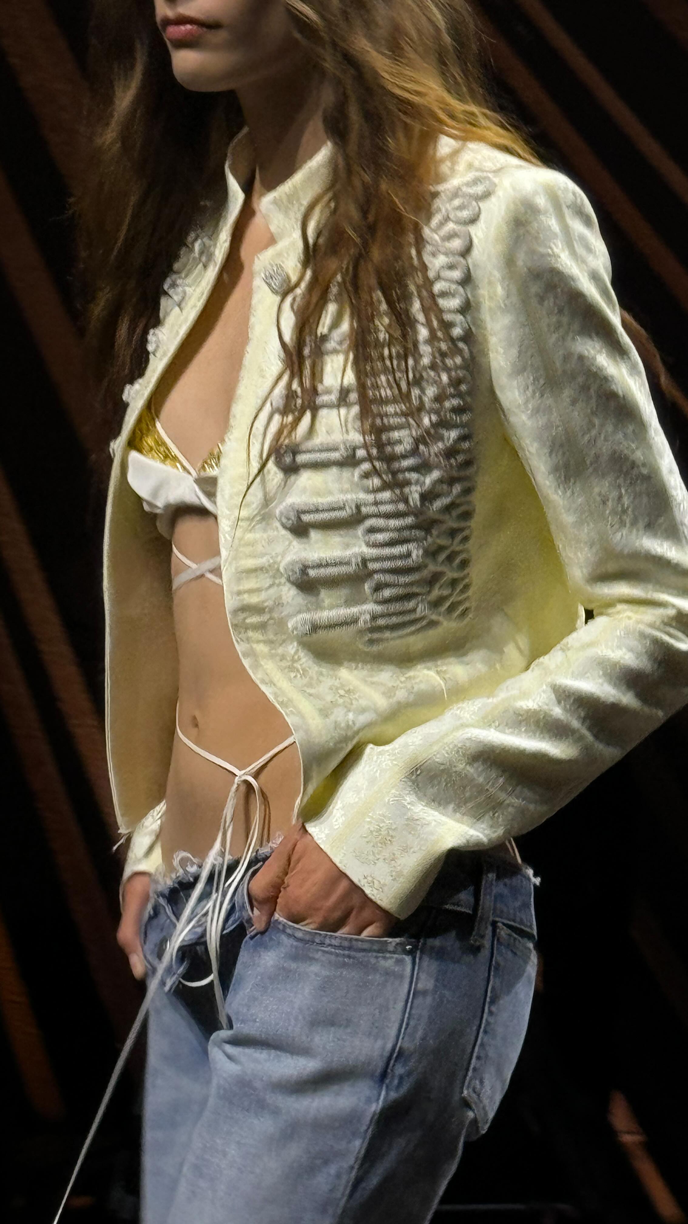 Instagram post by @tanyar for Alexander McQueen. Caption reads: @alexandermcqueen CANT BELIEVE I JUST WITNESSED....