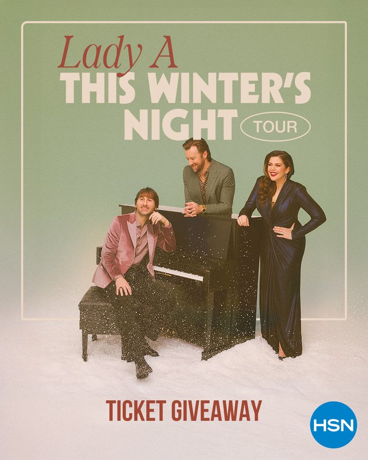 Instagram post by @ladya for HSN. Caption reads: {GIVEAWAY CLOSED!} ✨🎄GIVEAWAY!✨🎄 In honor of our....