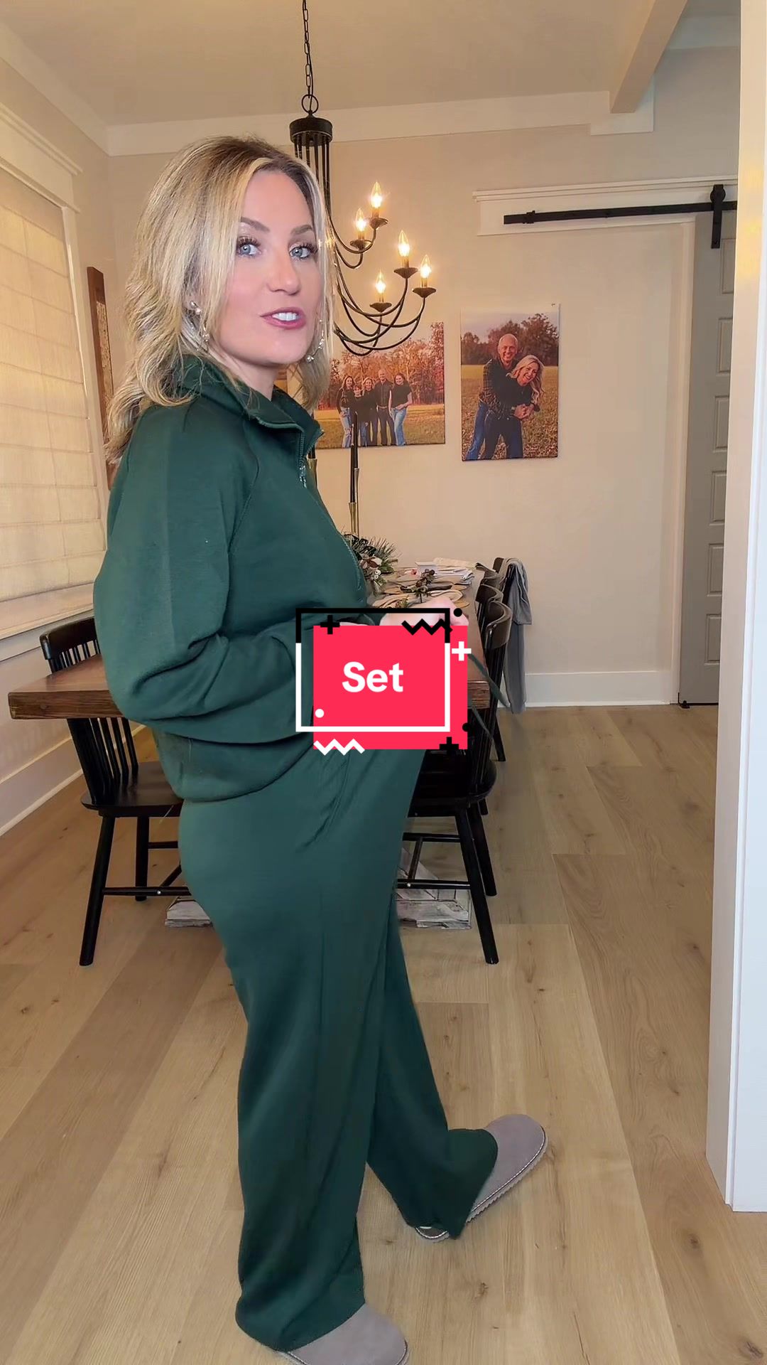 TikTok post by @bdozier for PrettyGarden. Caption reads: Cutest little set by Pretty Garden. Perfect for....