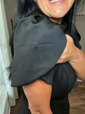 TikTok post by @rachelfowler0 for Hyz. Caption reads: The perfect little black dress! #littleblackdress....