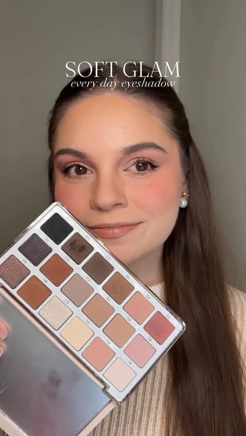Instagram post by @cassmariexox for Beautytap. Caption reads: [...] and slip cream mattes. @natashadenona....