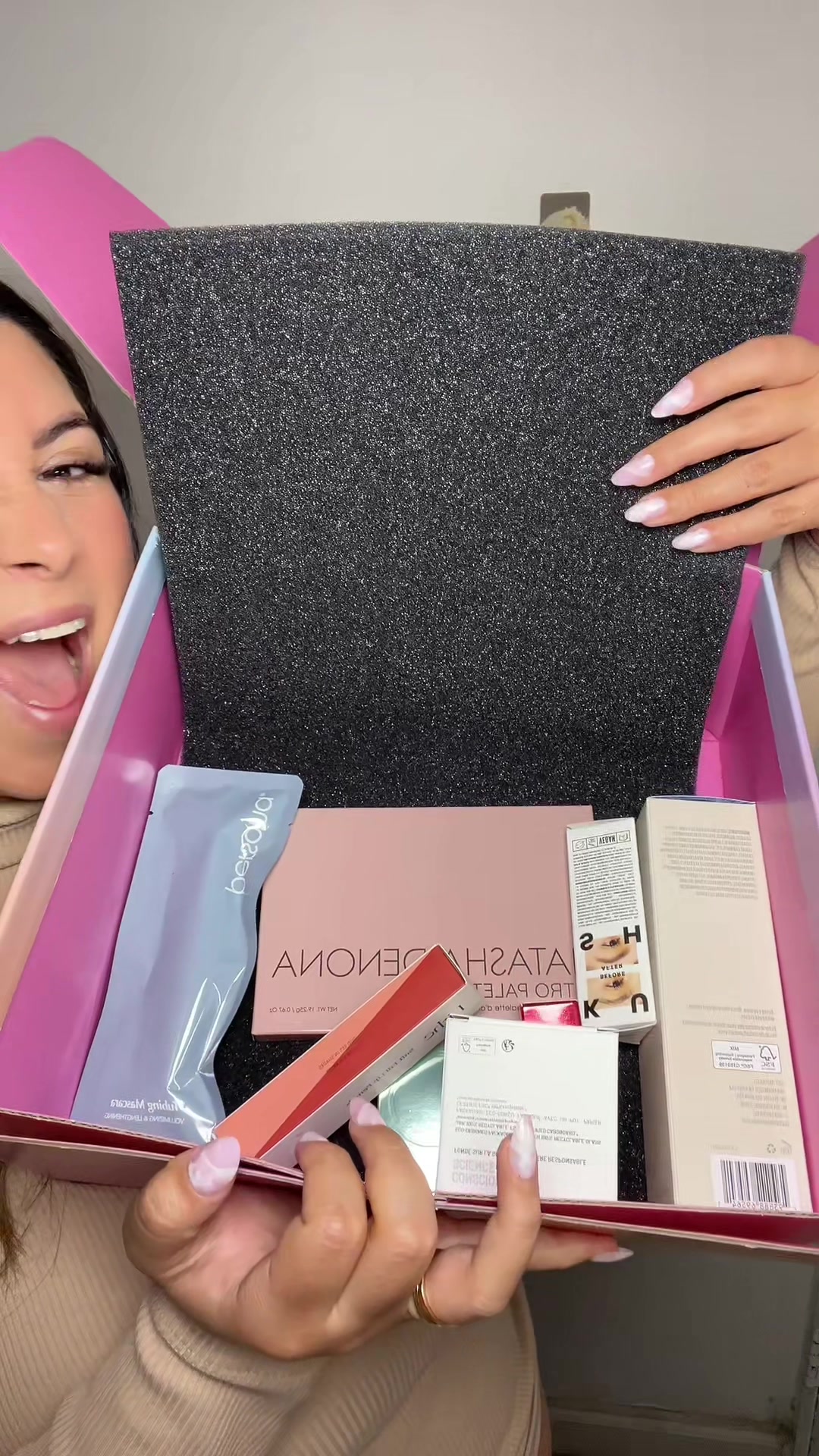 TikTok post by @getzemtz_ for Dr Brandt Skincare. Caption reads: @IPSY Ultimate Box! So so so many amazing....