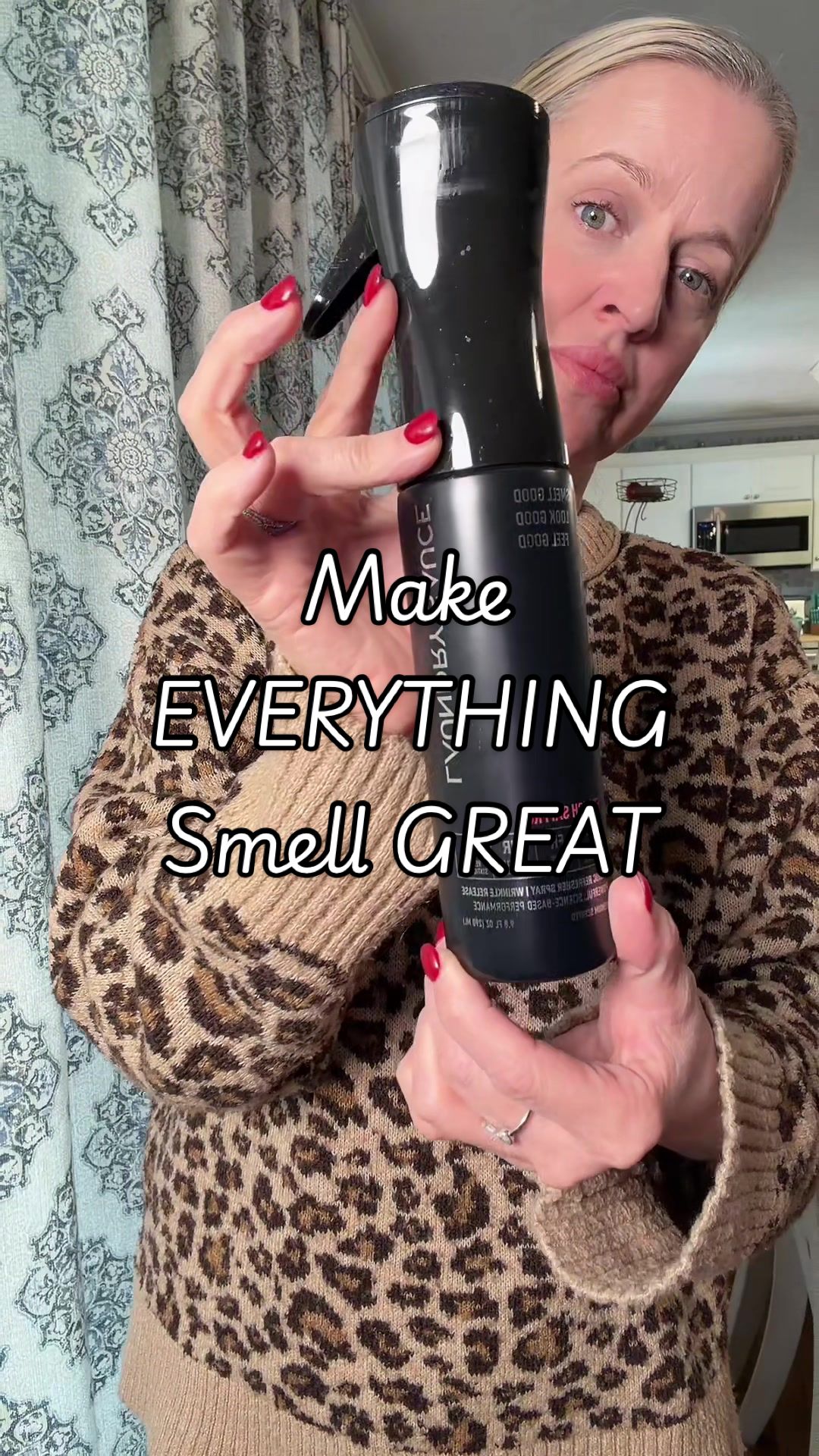 TikTok post by an influencer for Laundry Sauce. Caption reads: [...] and static in seconds. @Laundry Sauce....