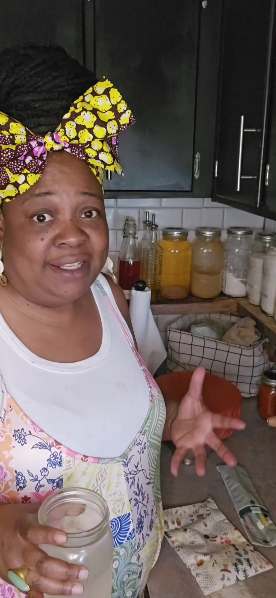 TikTok post by @leafandbeanfarm for Esembly Baby. Caption reads: Every little bit helps! Swapping out common....