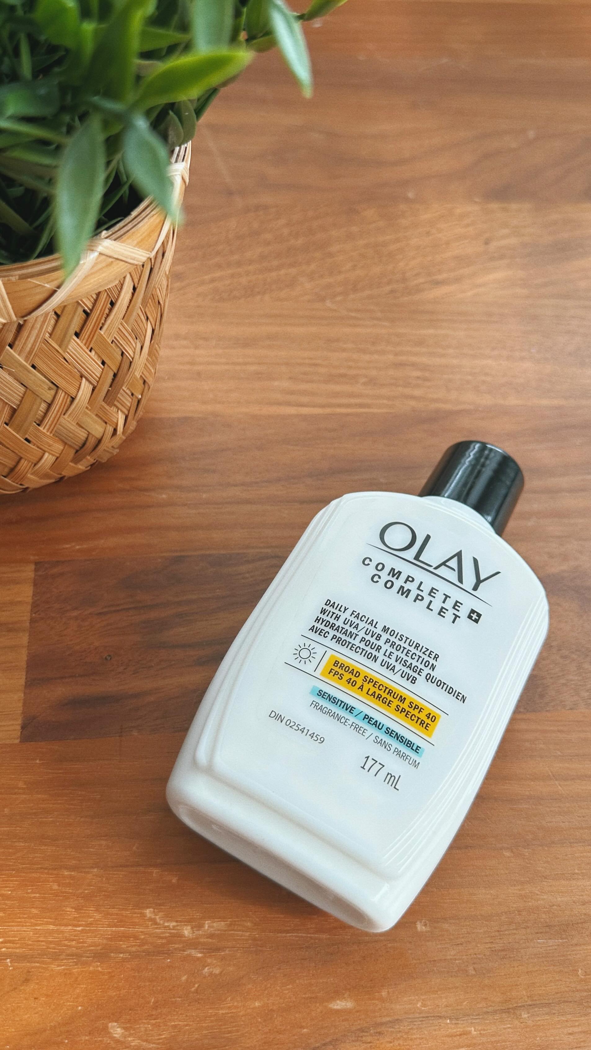 Instagram post by @abeena.meera for OLAY. Caption reads: #ad#OlayPartner My morning routine just got easier....