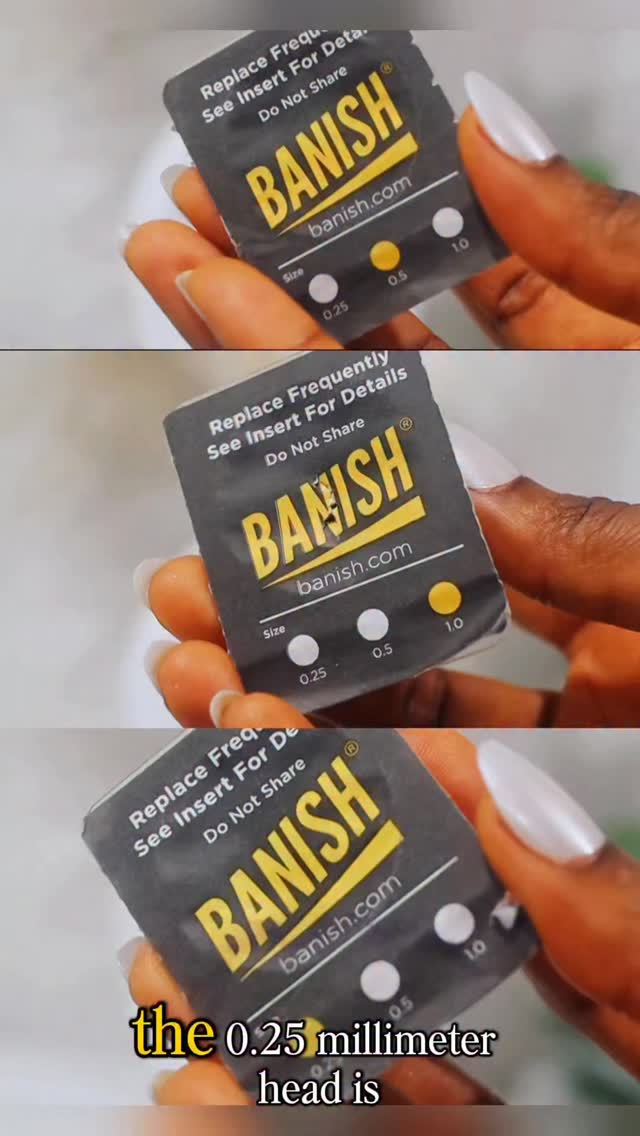 Instagram post by @_dr_skin_ for Banish. Caption reads: [...] your collagen at home with the @banish kit....