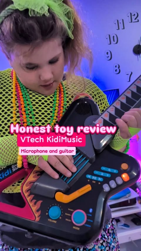 Instagram post by @mumlife_with_me_and_b for Come Round. Caption reads: [...] #VTechKidiMusic @vtech_toys_anz @comerounduk.