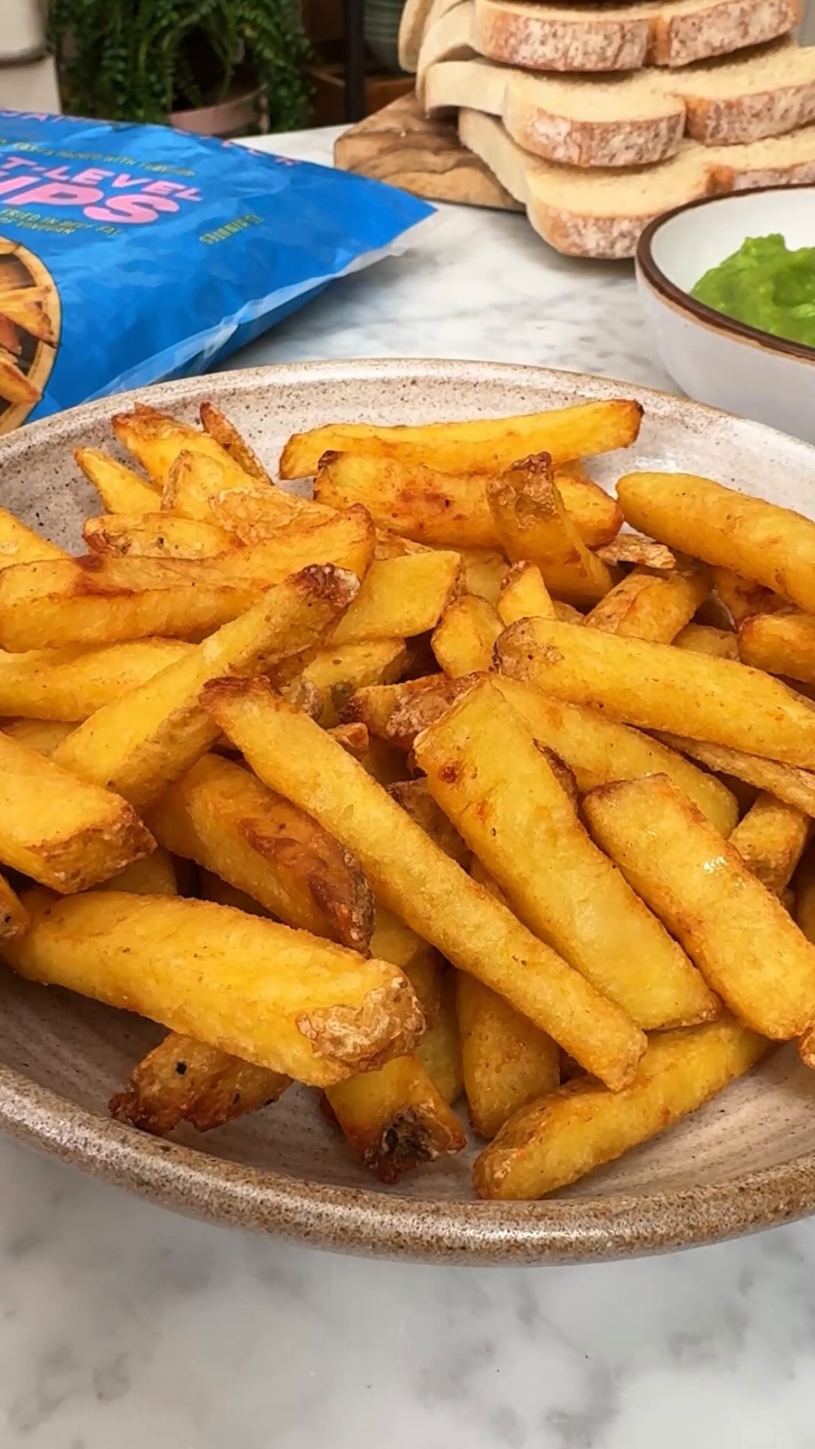 Instagram post by @jamieoliver for Sainsbury's. Caption reads: Let’s hear it for the humble yet mighty CHIP!....