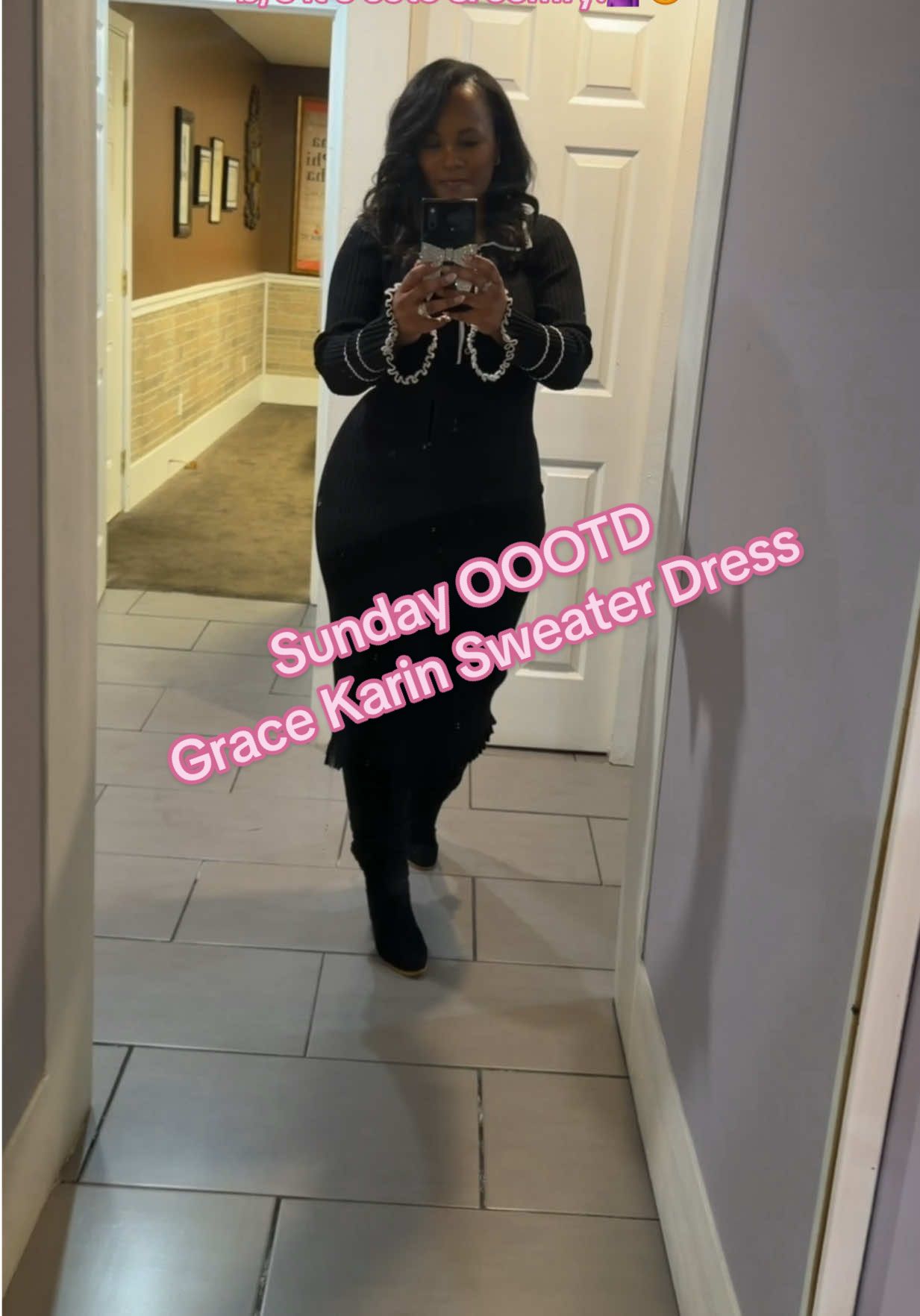 TikTok post by @exquisitelenz for Grace Karin US Shop. Caption reads: [...] #newarrivalssurge @Grace Karin US Shop .