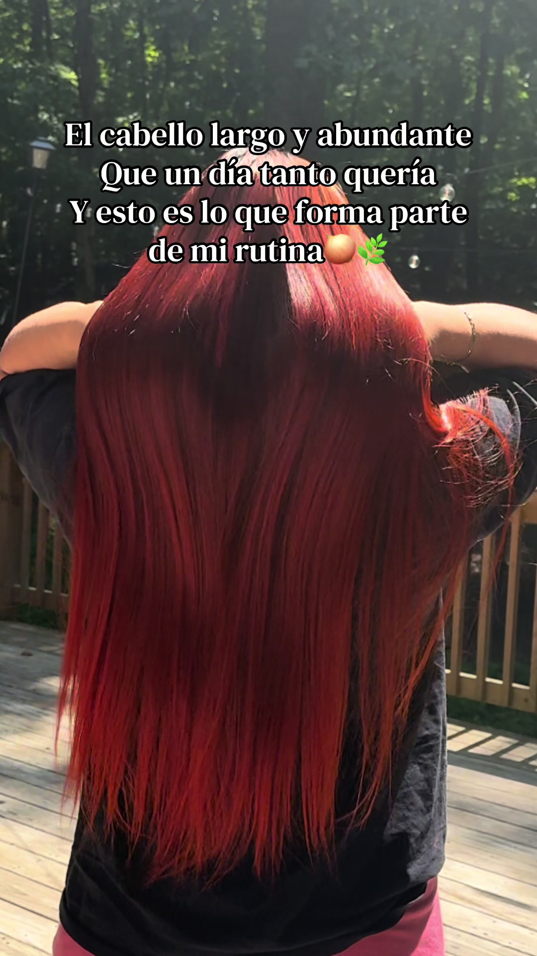 TikTok post by @lesliitorres13 for Natural Sant México. Caption reads: @Natural Sant USA #cabellosaludable....