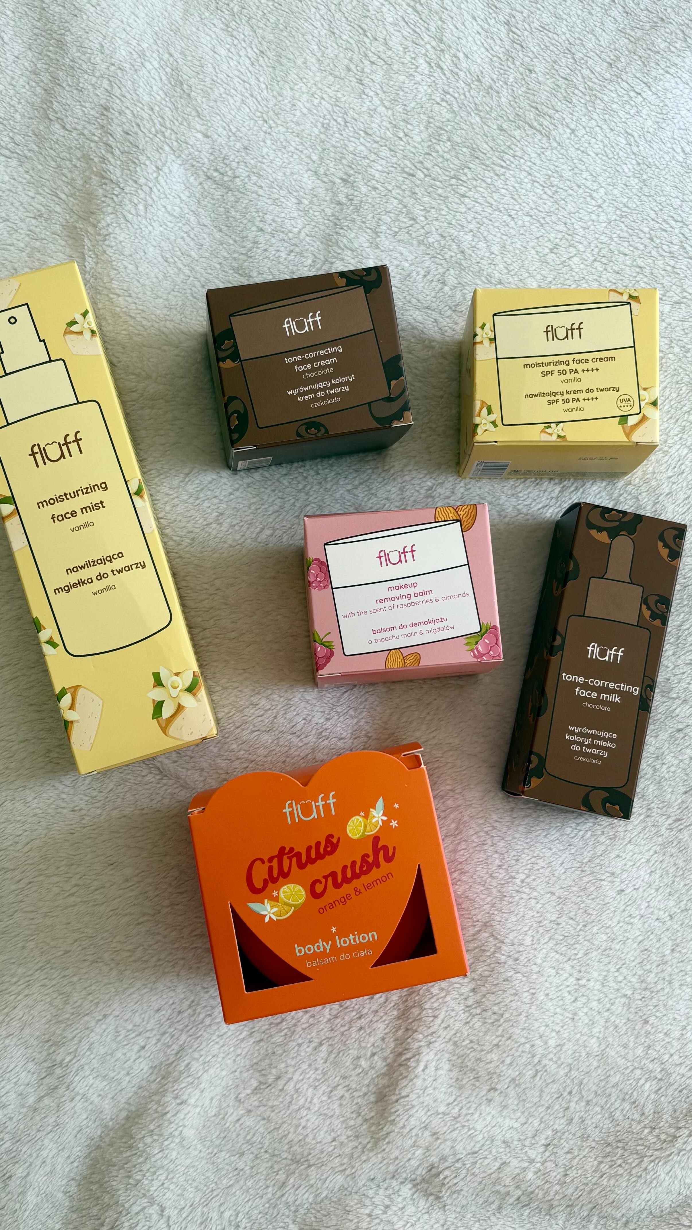 Instagram post by @laurinerx_ for fluff. Caption reads: @fluff_skincare_fr 💕

#collaborationcommerciale....