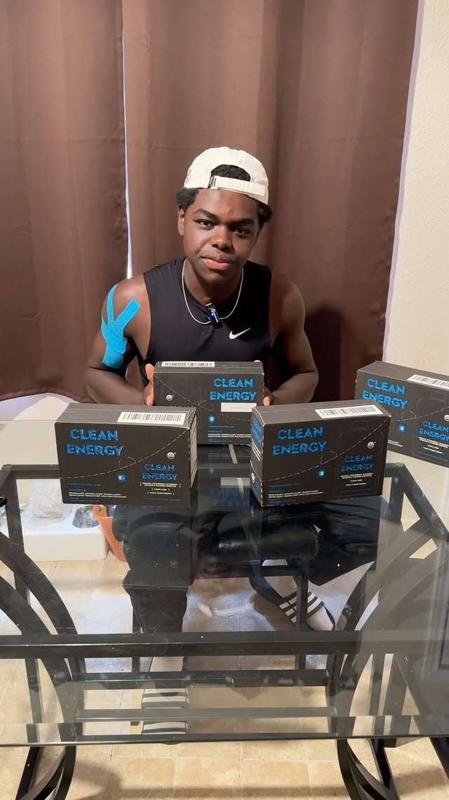 Instagram post by @thekingdion for Clean Energy. Caption reads: Thank you @clean_energy4u for sending me this....