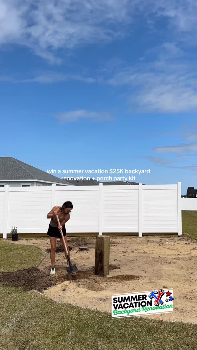 Instagram post by @alainakathleenhome for Filterbuy. Caption reads: Win 25K to build your dream backyard 🎉
Entry....