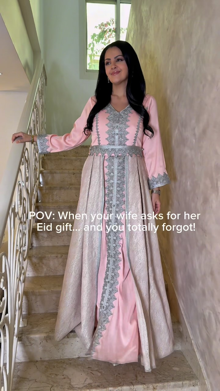 Instagram post by @raniaaliofficial for The Body Shop. Caption reads: When your wife asks about her Eid gift… and you....